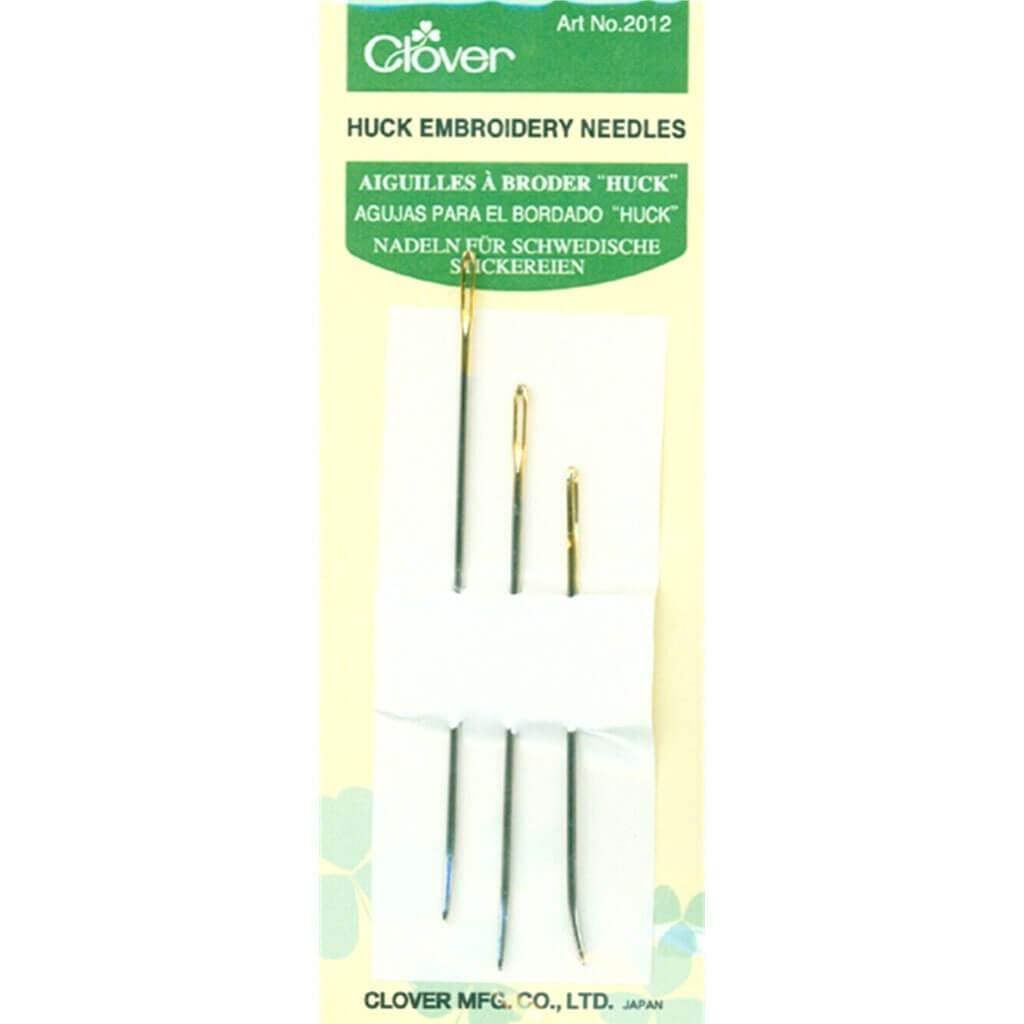 Huck Embroidery Needles Assorted 3pkg