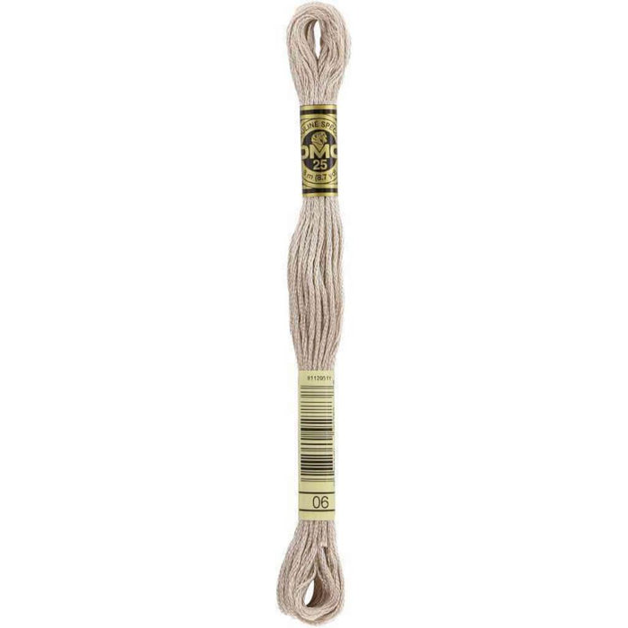 DMC Embroidery Cotton 8.7yd Medium Light Driftwood