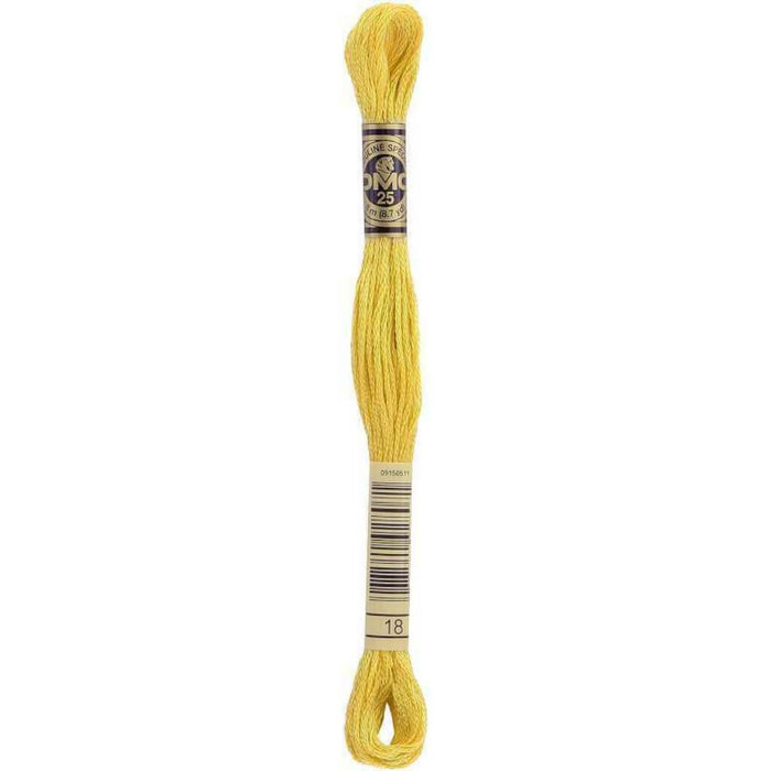 DMC Embroidery Cotton 8.7yd Yellow Plum