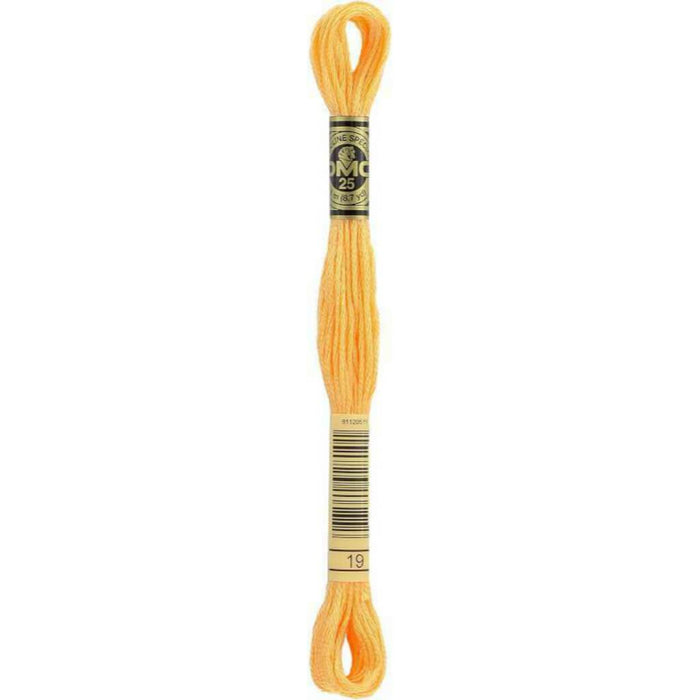 DMC Embroidery Cotton 8.7yd Medium Light Autumn Gold