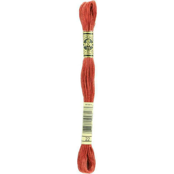 DMC Embroidery Cotton 8.7yd Alizarin
