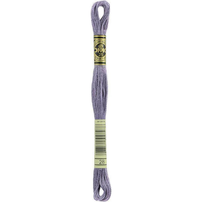 DMC Embroidery Cotton 8.7yd Medium Light Eggplant