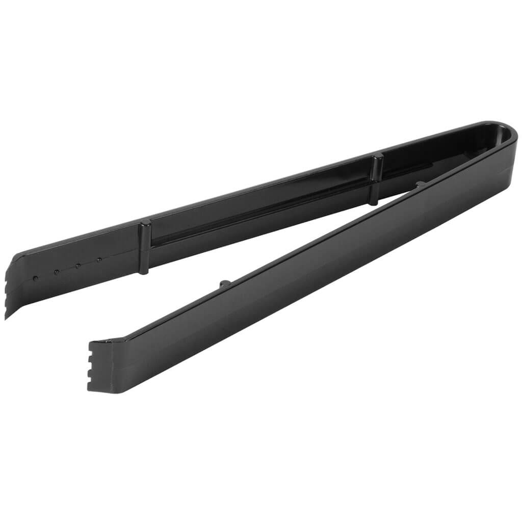 Serving Tongs Black 4ct, 6.5in