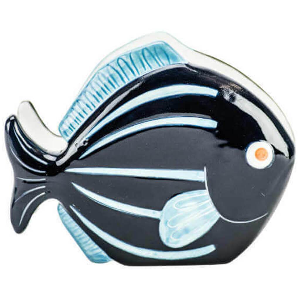 Portside Blue Fish Napkin Holder