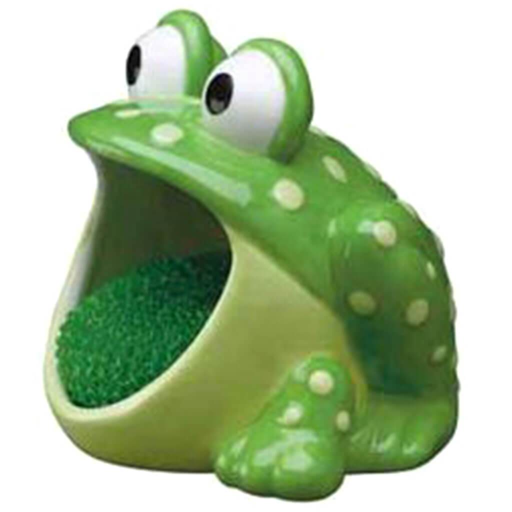 Frog Scrubby Holder