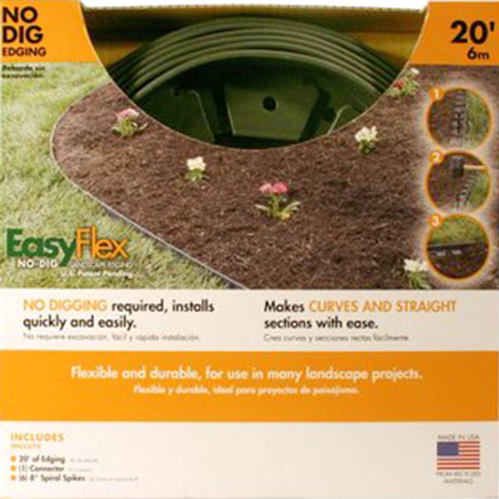 Easyflex No-dig Edging Kit, 20ft