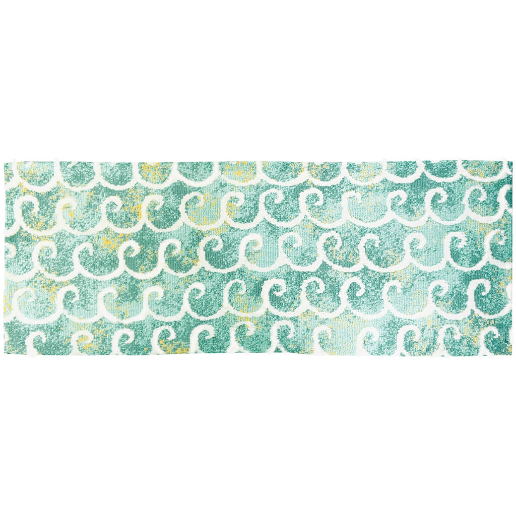 Dancing Waves Rug, 21in x 54in