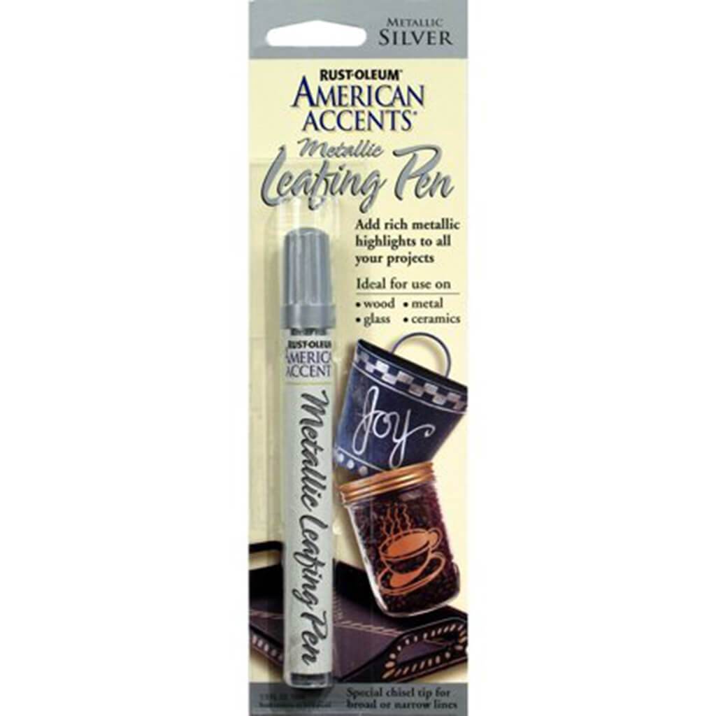 Accent Metallic Leafing Pen Silver