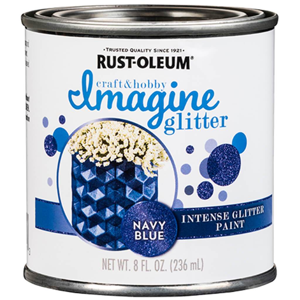 Paint Intense Glitter Navy Blue 8oz