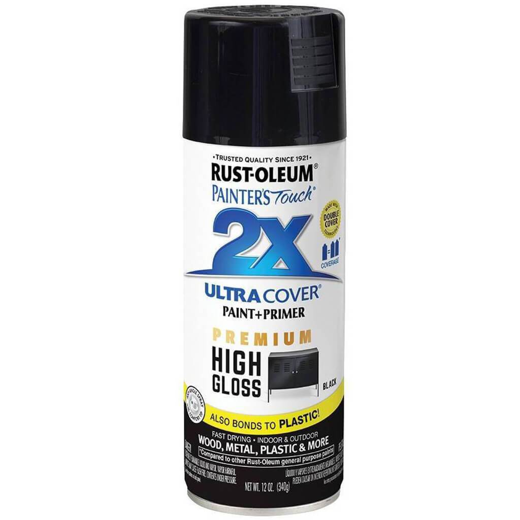 Spray Painters Touch 2X Ultra Cover High Gloss Black