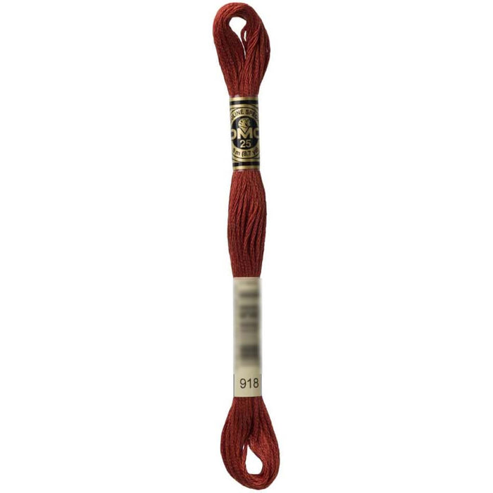 Dmc Floss Dark Red Copper Copper 