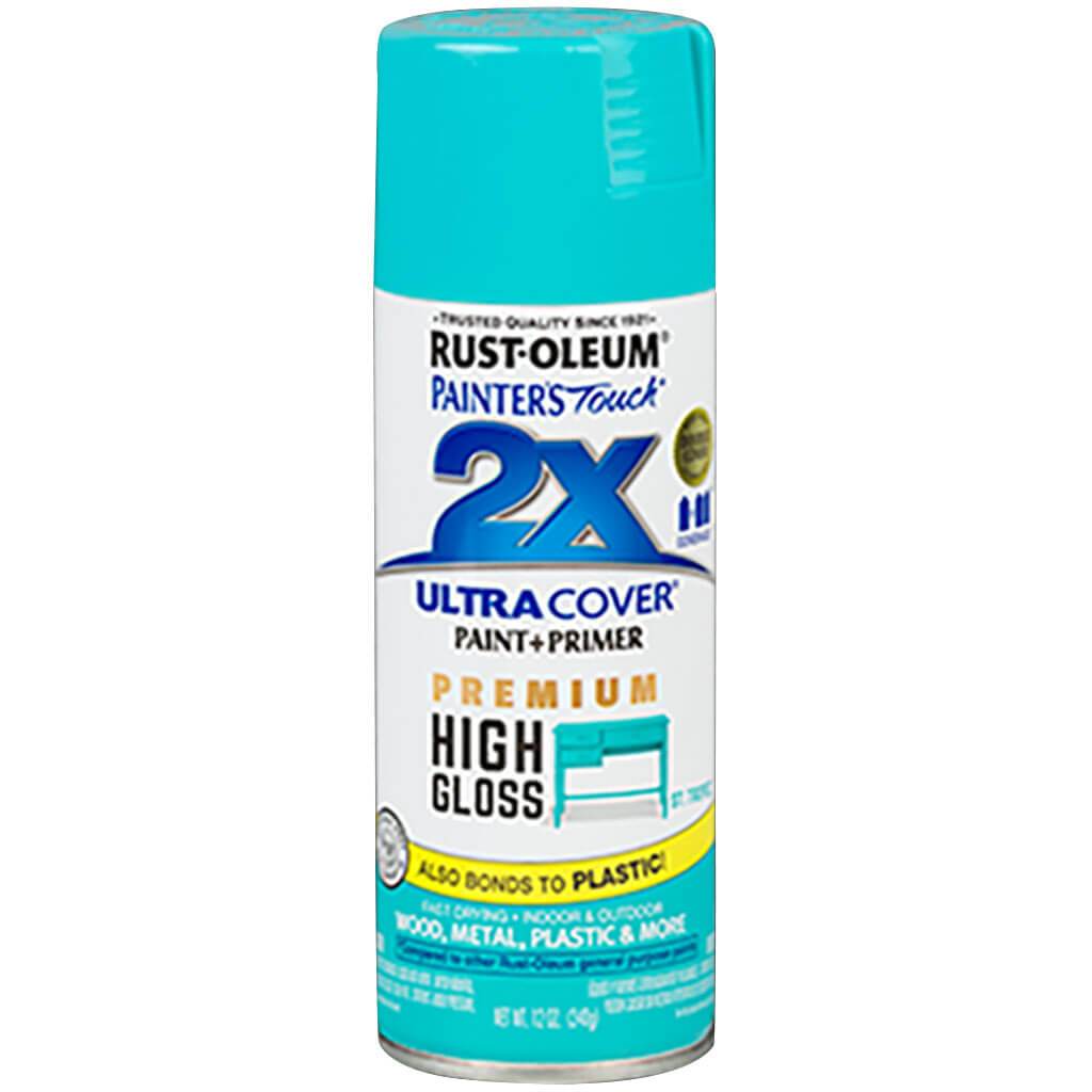 Spray Paint High-Gloss 12oz White Sand