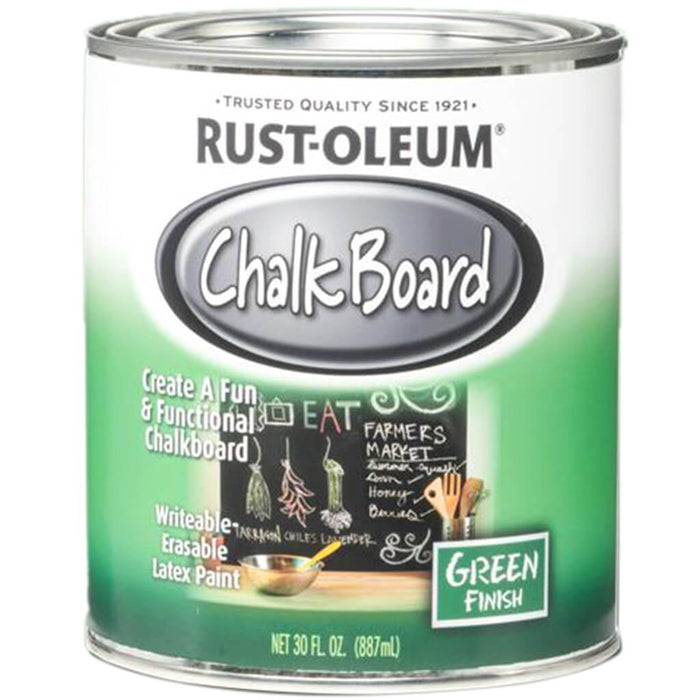 Chalkboard Latex Paint 1Quart Green