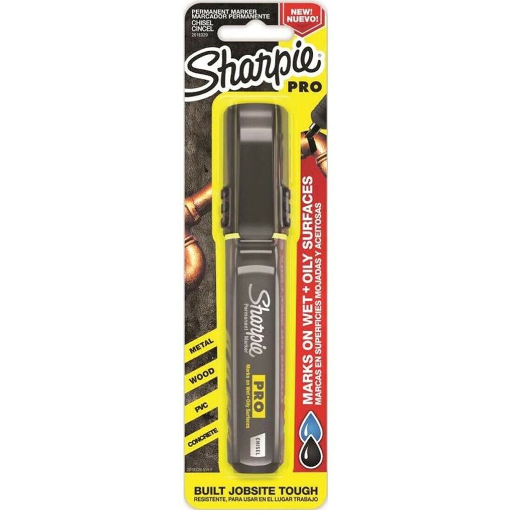 Sharpie Black Professional Chisel Tip