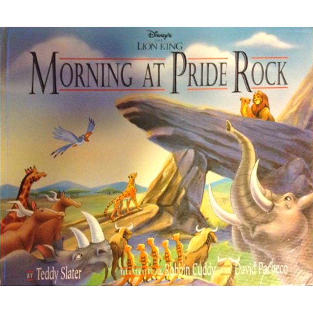 Disneys Lionking Morning Pride Book