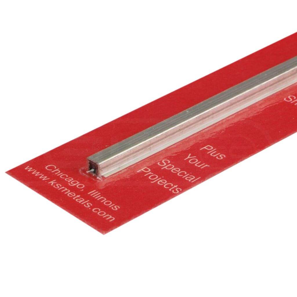 Square Aluminum Tube 1/8in x .014