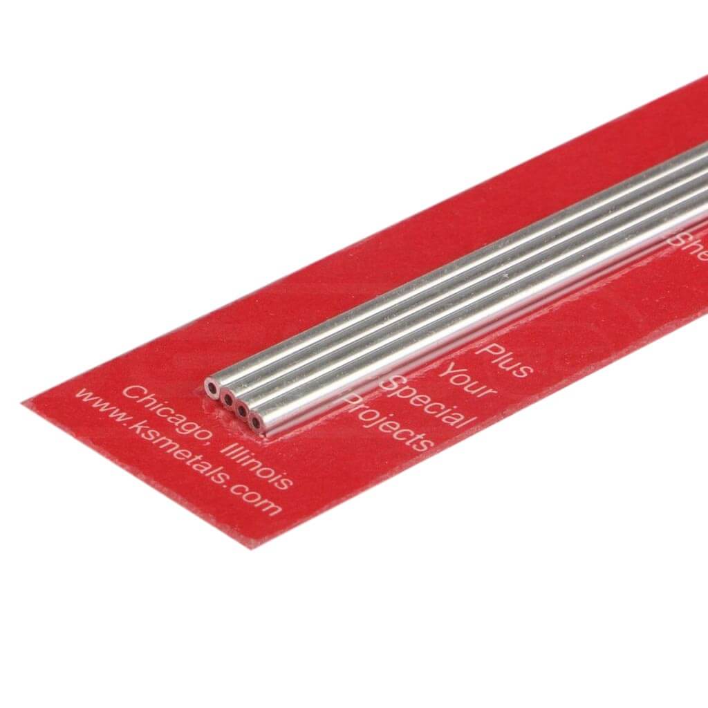 Round Aluminum Tube 2mm O.D x .45mm