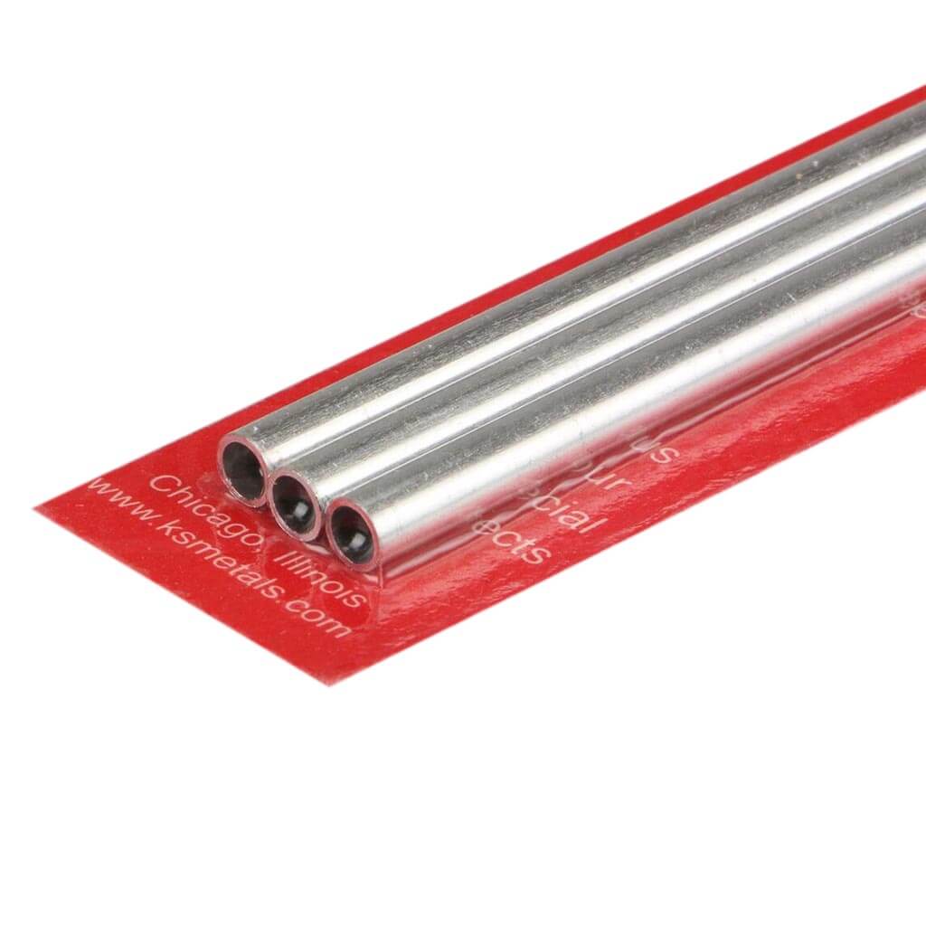 Round Aluminum Tube 5mm O.D x .45mm