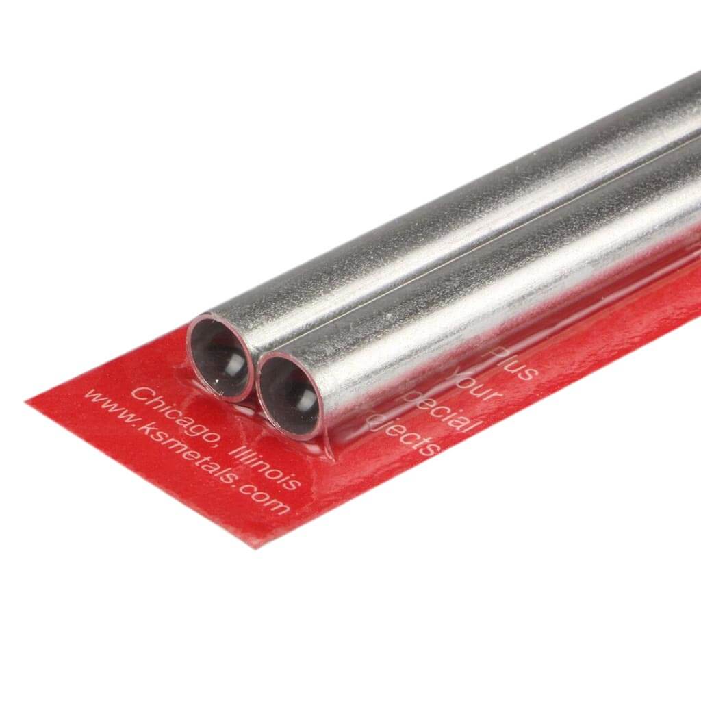 Round Aluminum Tube 8mm O.D x .45mm