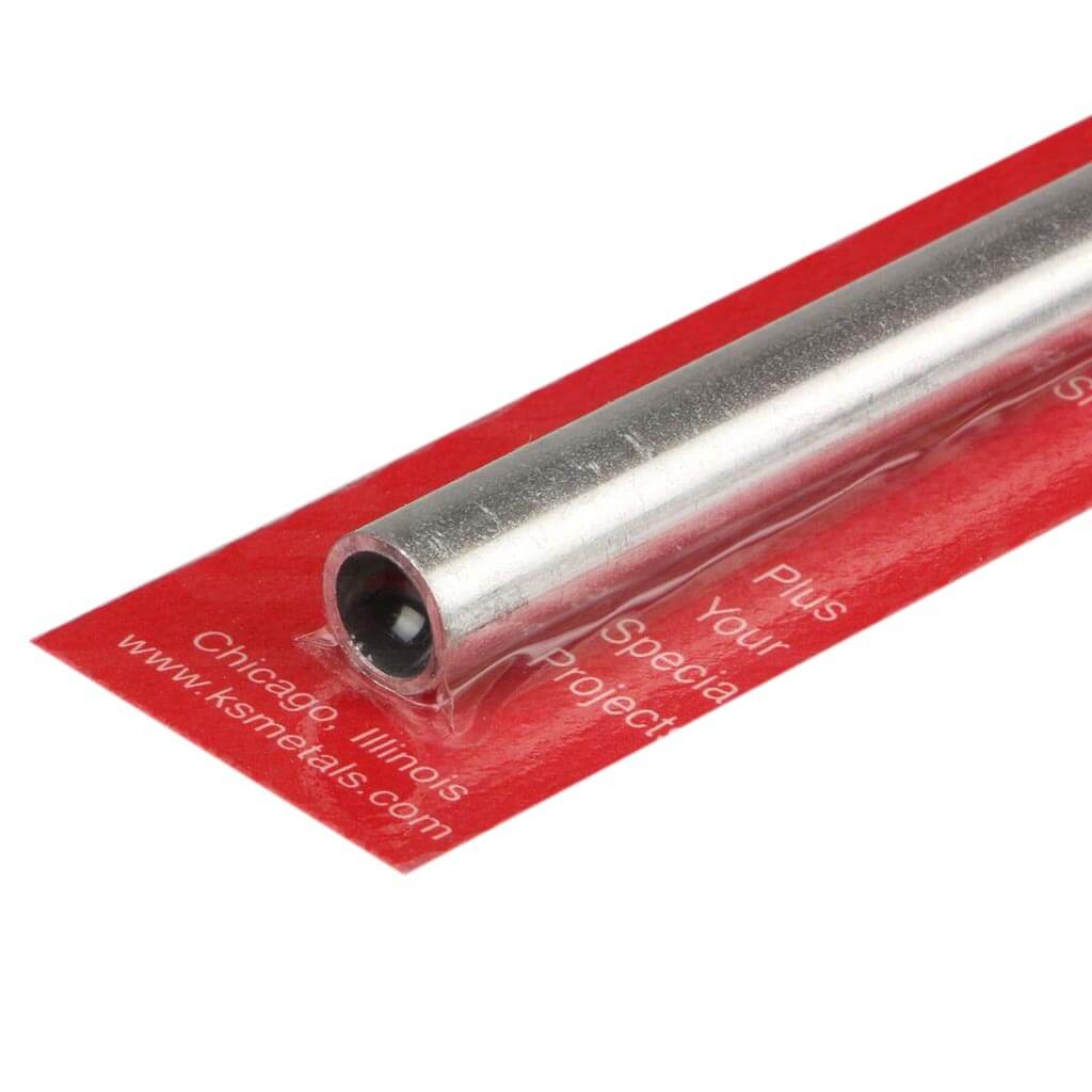 Round Aluminum Tube 9mm O.D x .89mm