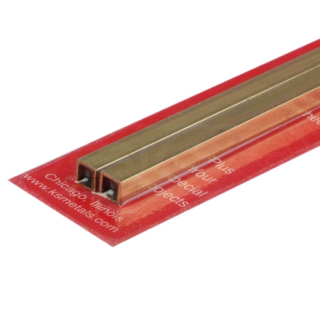 Brass Square 5mm x 5mm x .45mm