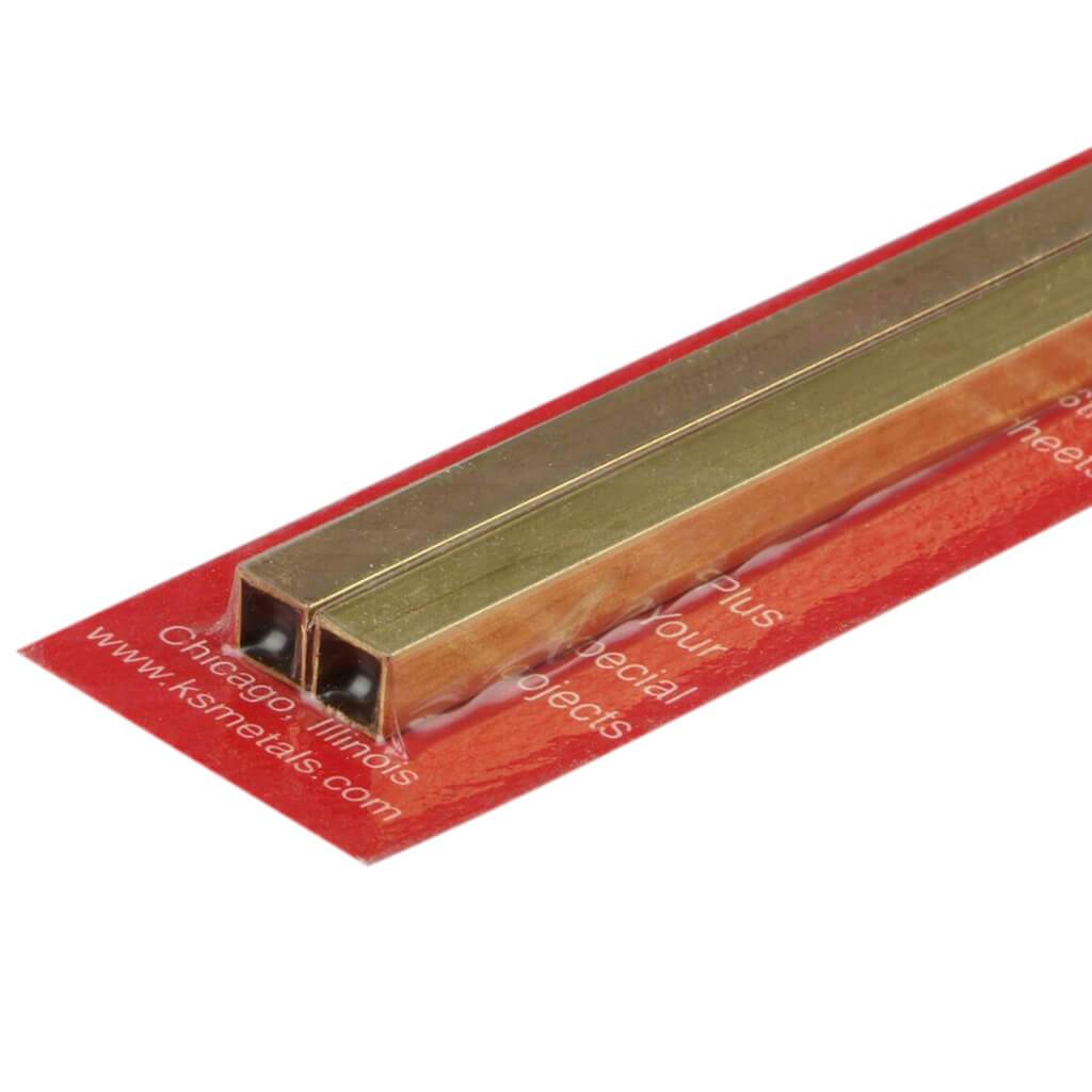 Brass Square 6mm x 6mm x .45mm