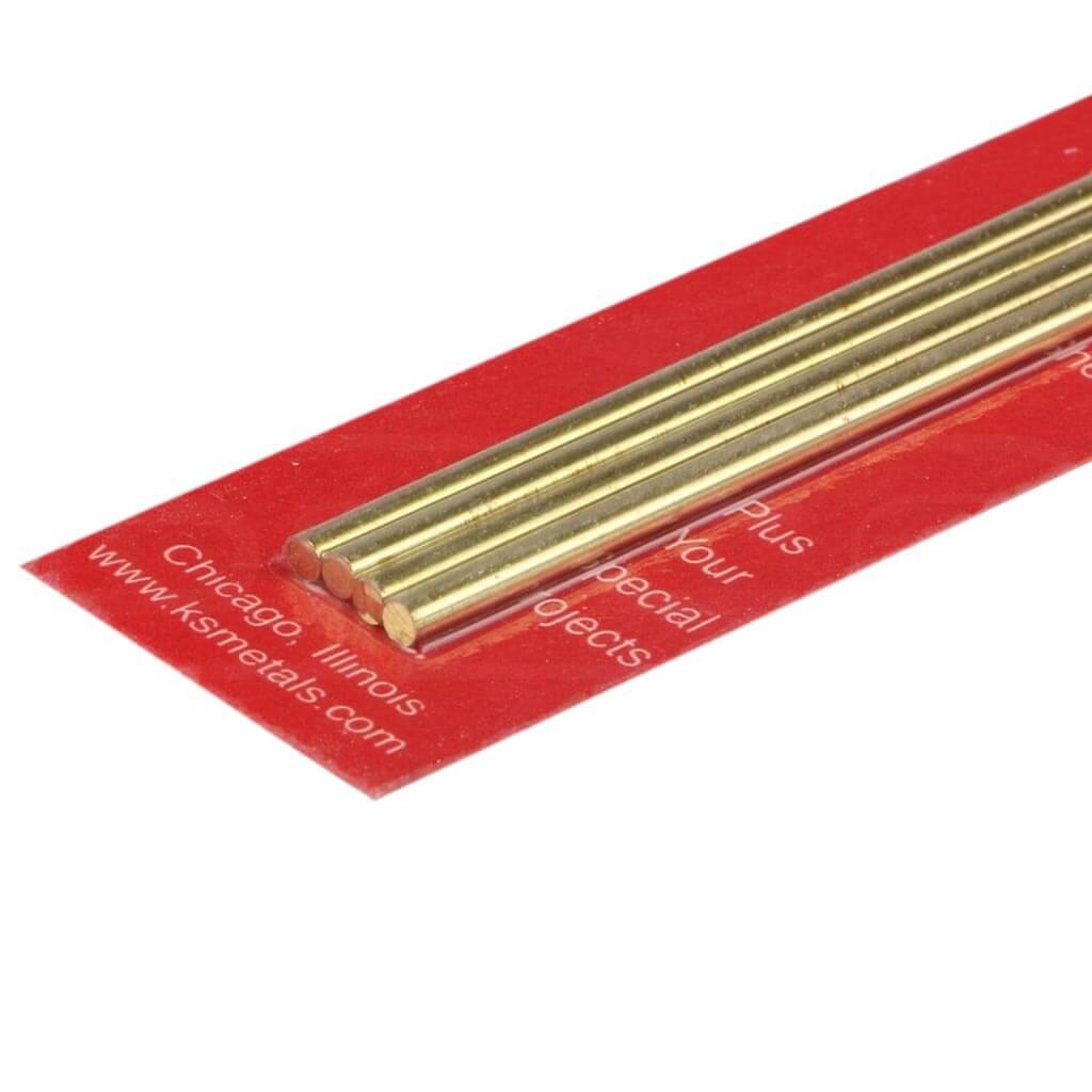 Round Brass Rod 2.5mm Diameter