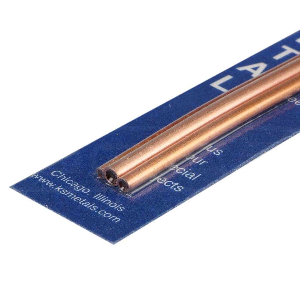 Bendable Copper Tubes 3/32in, 5/32in, 1/8in 3pc