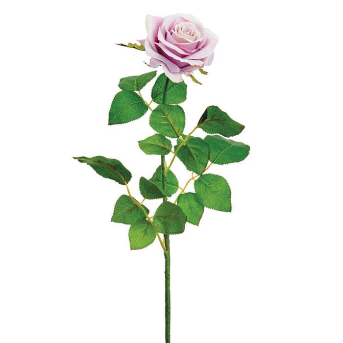 Confetti Large Rose Spray 27in, Amethyst