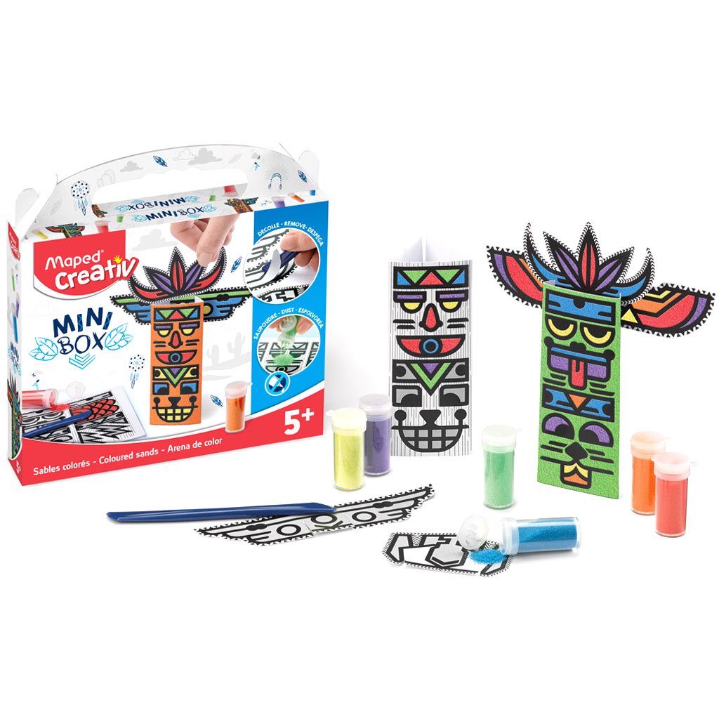 Coloured sand craft kit Creative Mini Box