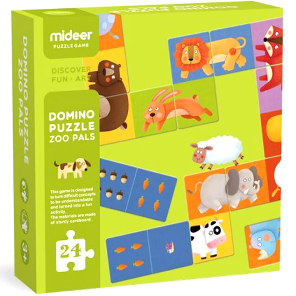 Domino Puzzle Zoo Pals