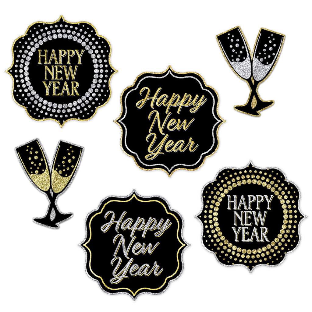 New Year Cut-Outs