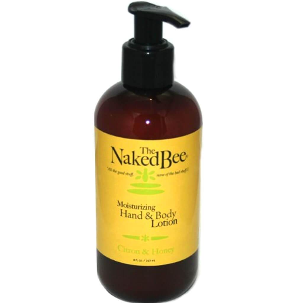 Naked Bee Hand &amp; Body Lotion 8oz Citron &amp; Honey