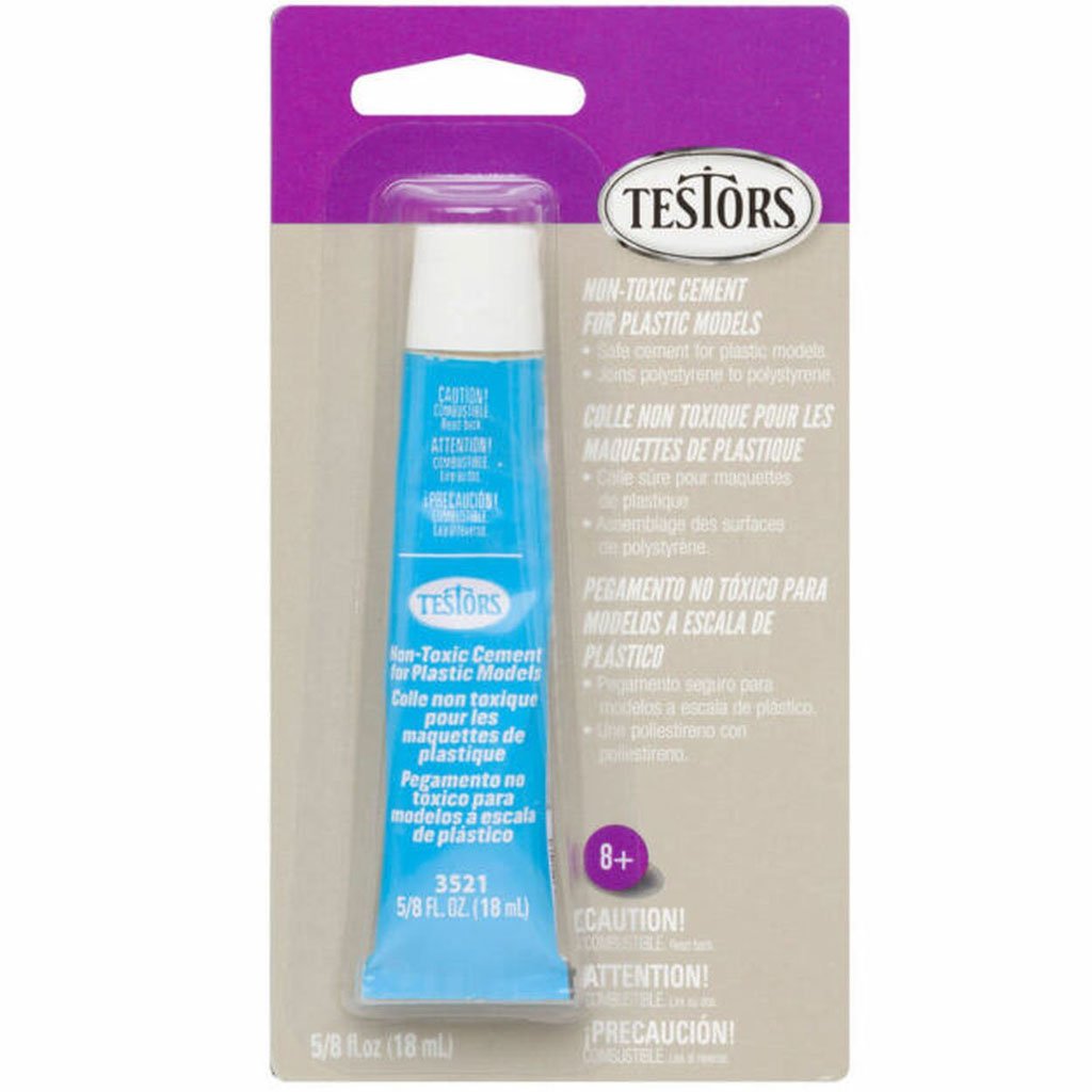 Testors Non-Toxic Cement For Plastic .63oz