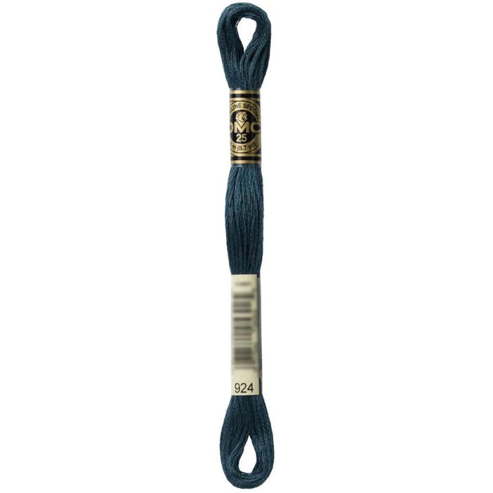 Dmc Floss Very Dark Gray Green Green 