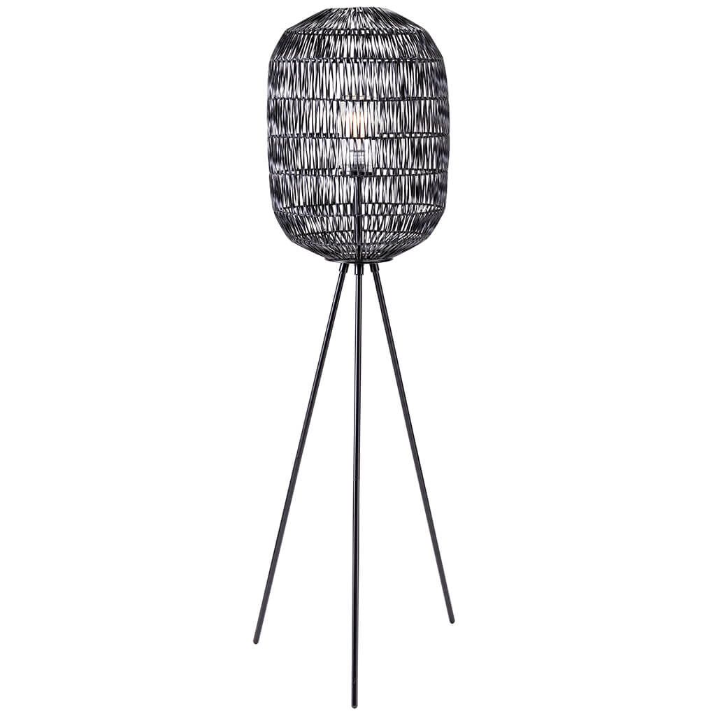 Turin Outdoor Woven Floor Lamp