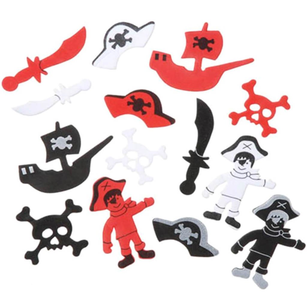 Foamies?® Stickers Pirate Themed 43 pieces 