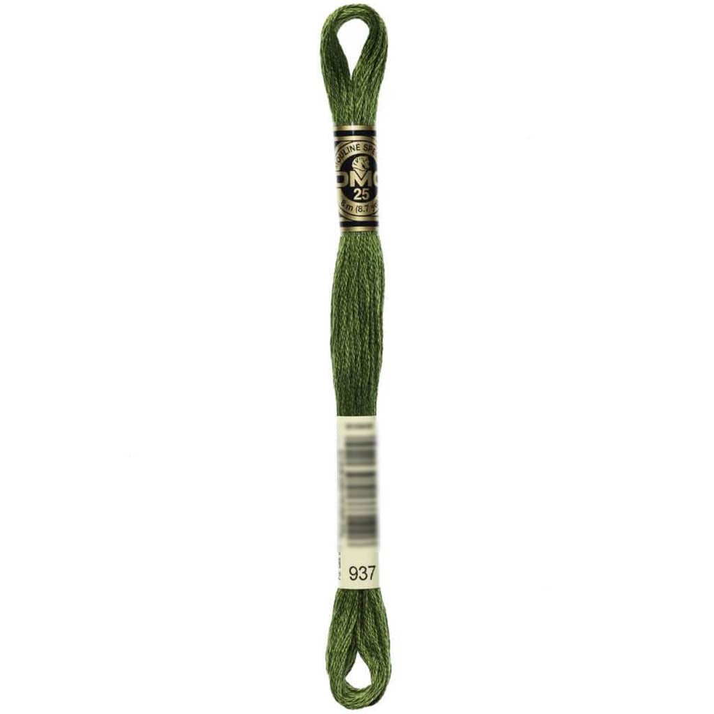 Dmc Floss Medium Avocado Green Green 