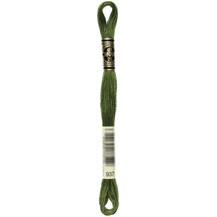 Dmc Floss Medium Avocado Green Green 