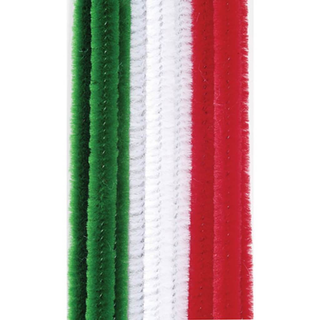 Chenille Stems Christmas 6mm x 12in 100 pieces 