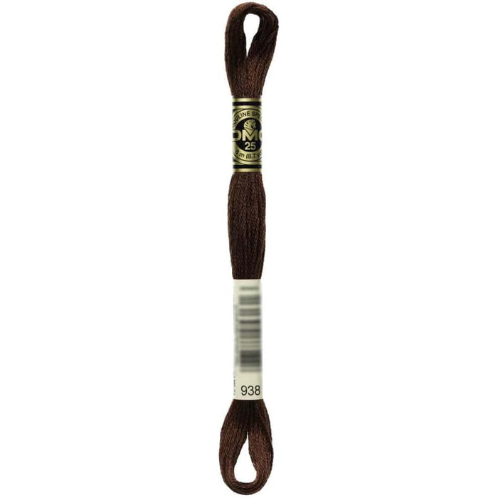 Dmc Floss Ultra Dark Coffee Brown Brown 