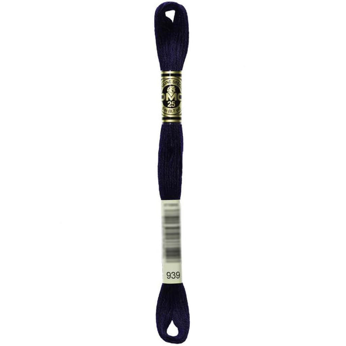 Dmc Embroidery Floss Navy Blue 