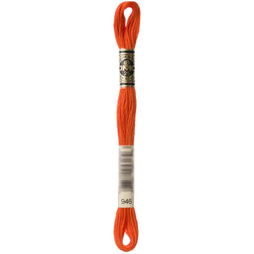 Dmc Floss Medium Burnt Orange Orange 