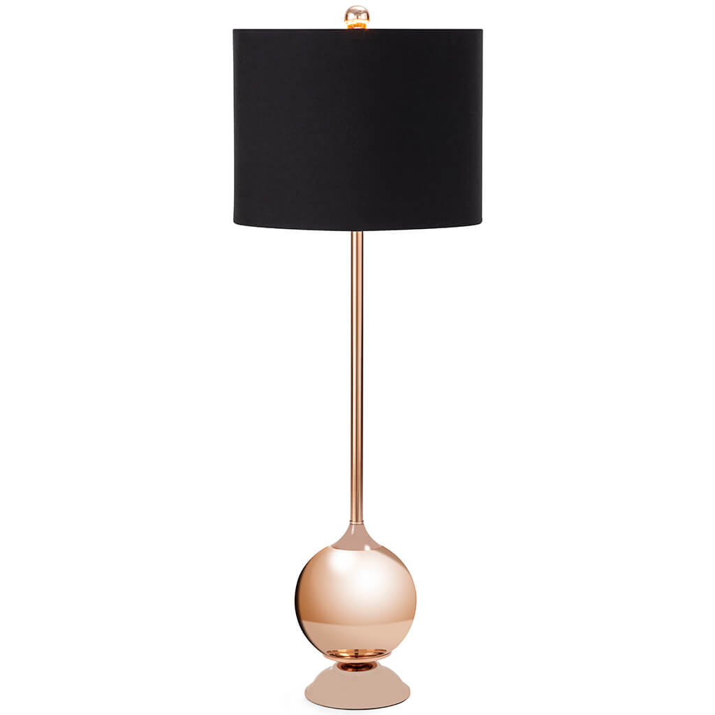 Rose Gold Buffet Lamp