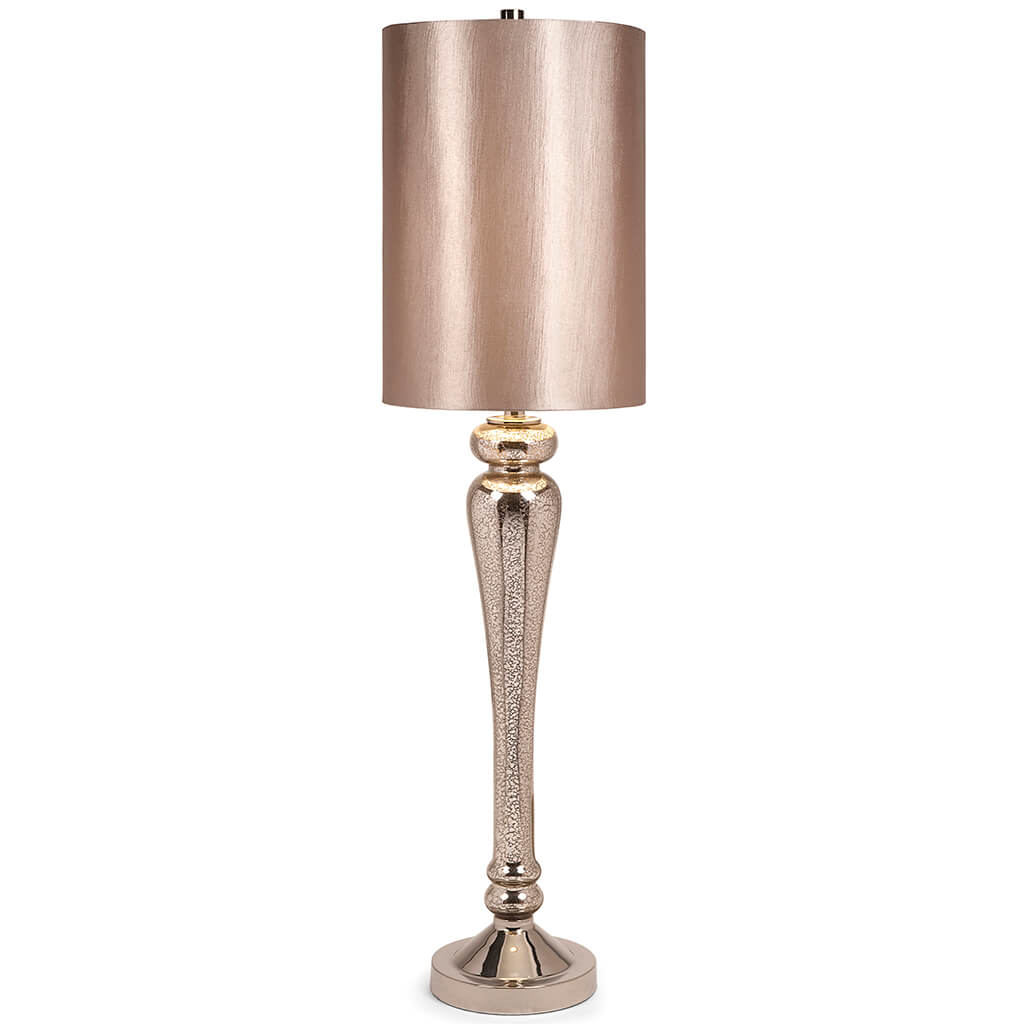 Rennes Tall Mercury Glass Table Lamp