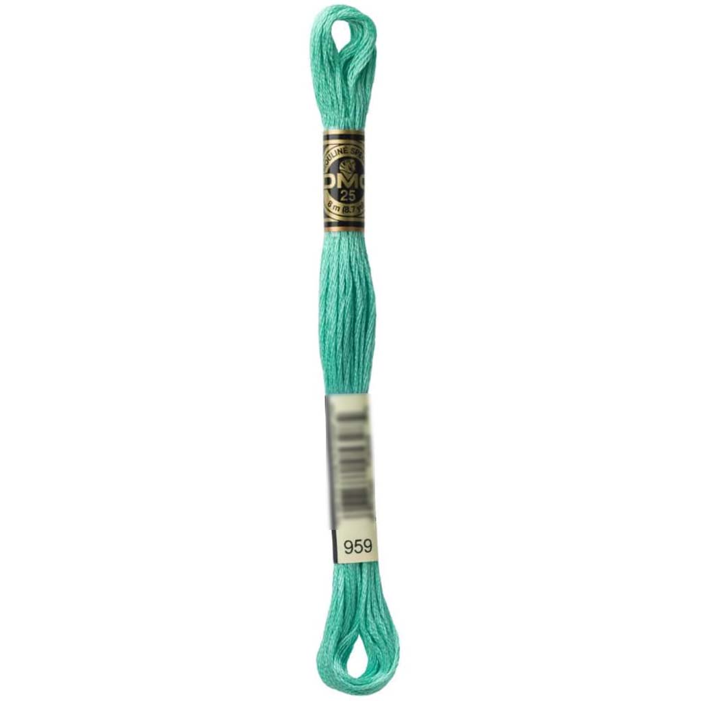 Dmc Floss Medium Seagreen Rose 