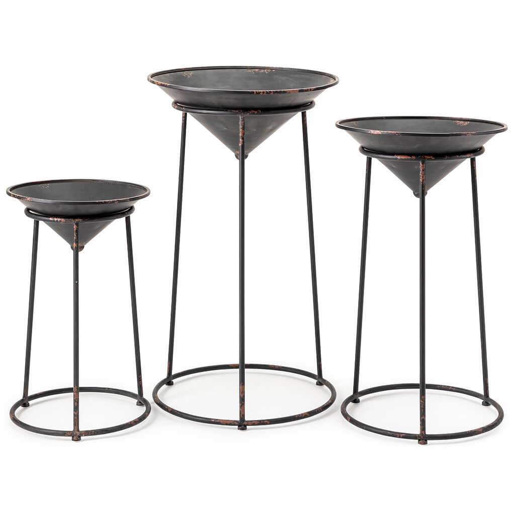 Adette Plant Stands Set of 3