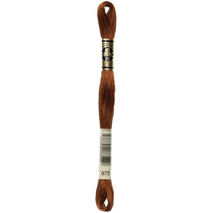 Dmc Floss Dark Golden Brown Brown 