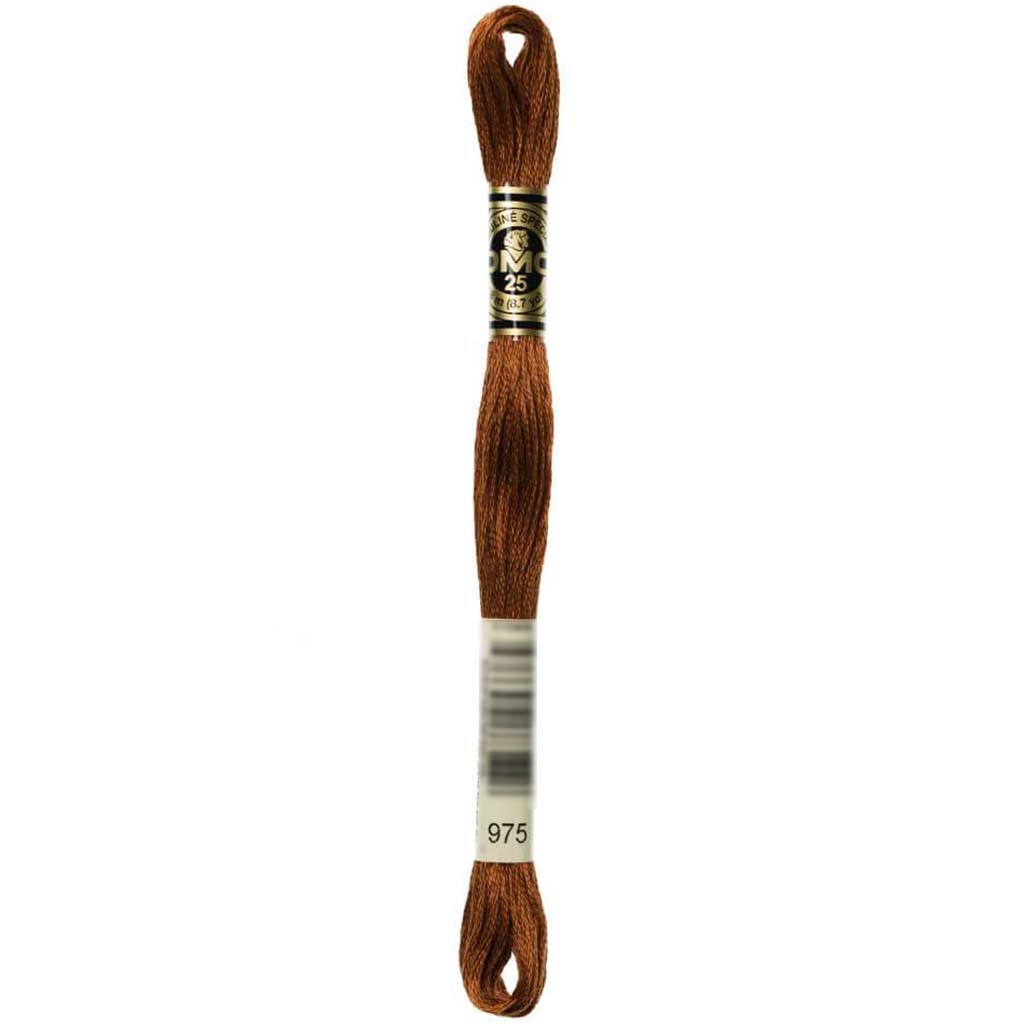 Dmc Floss Dark Golden Brown Brown 