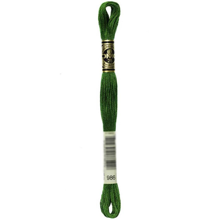 Dmc Floss Very Dark Forest Green Green 